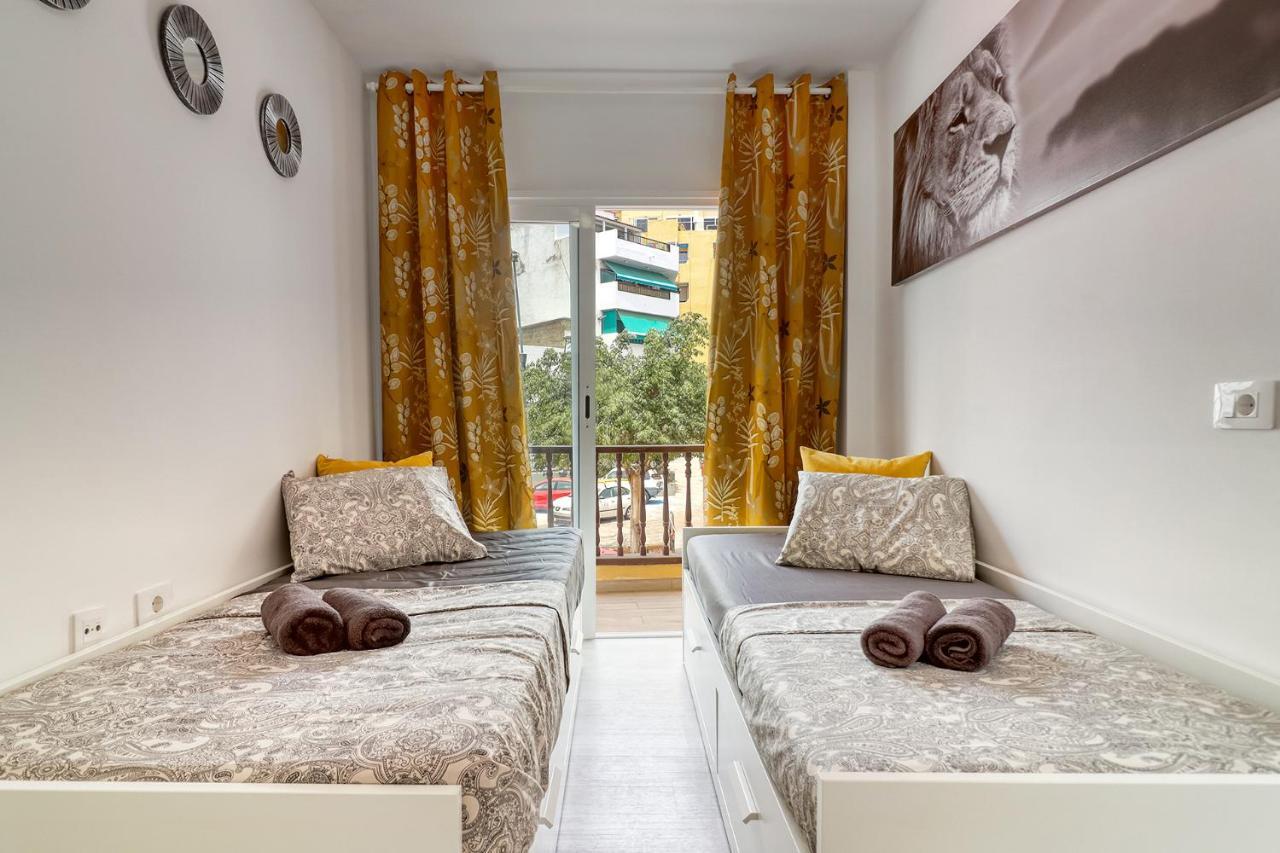Cozy Main Square And Beachfront 3-Bedrooms Apartment لوس كريستيانوس المظهر الخارجي الصورة