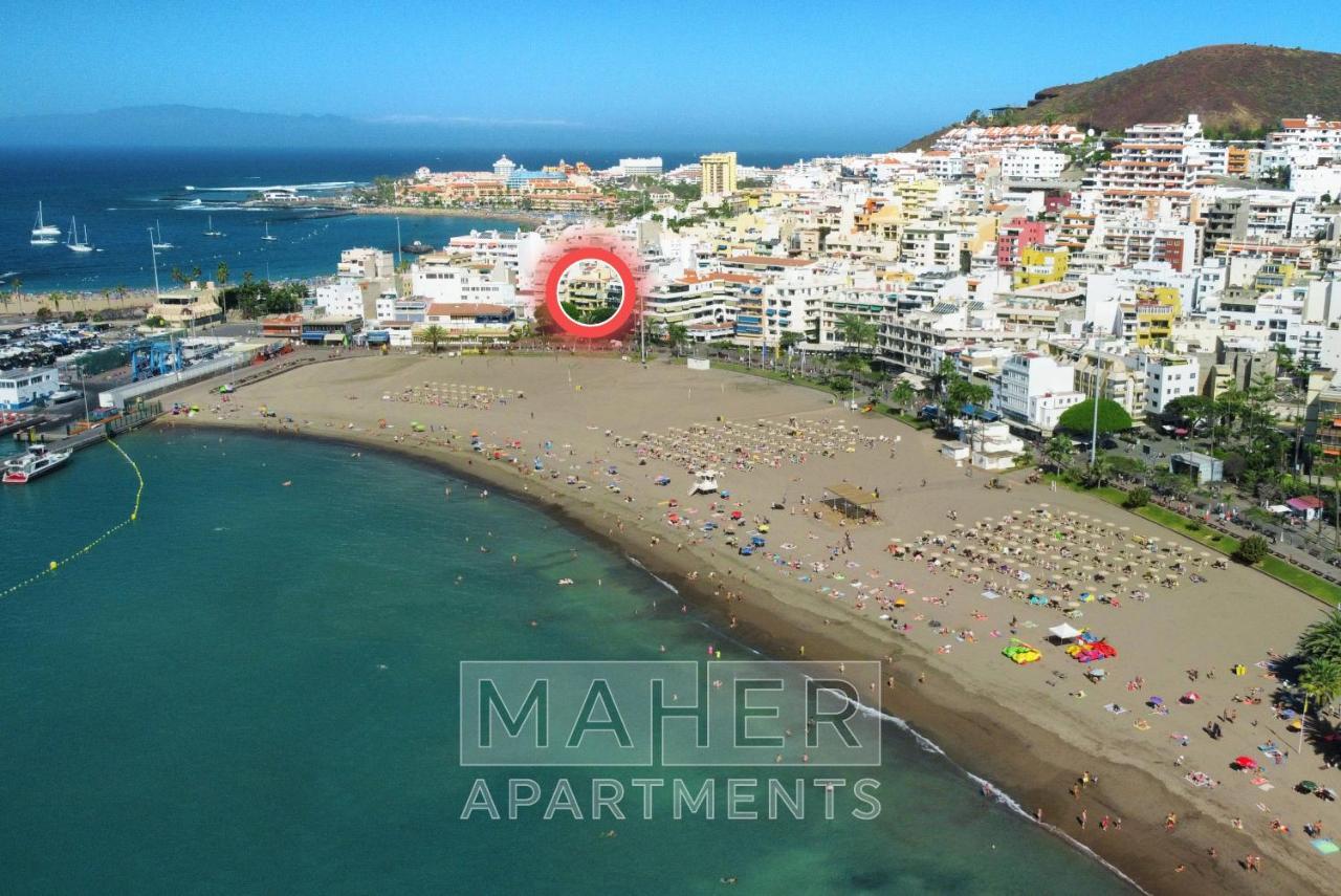 Cozy Main Square And Beachfront 3-Bedrooms Apartment لوس كريستيانوس المظهر الخارجي الصورة